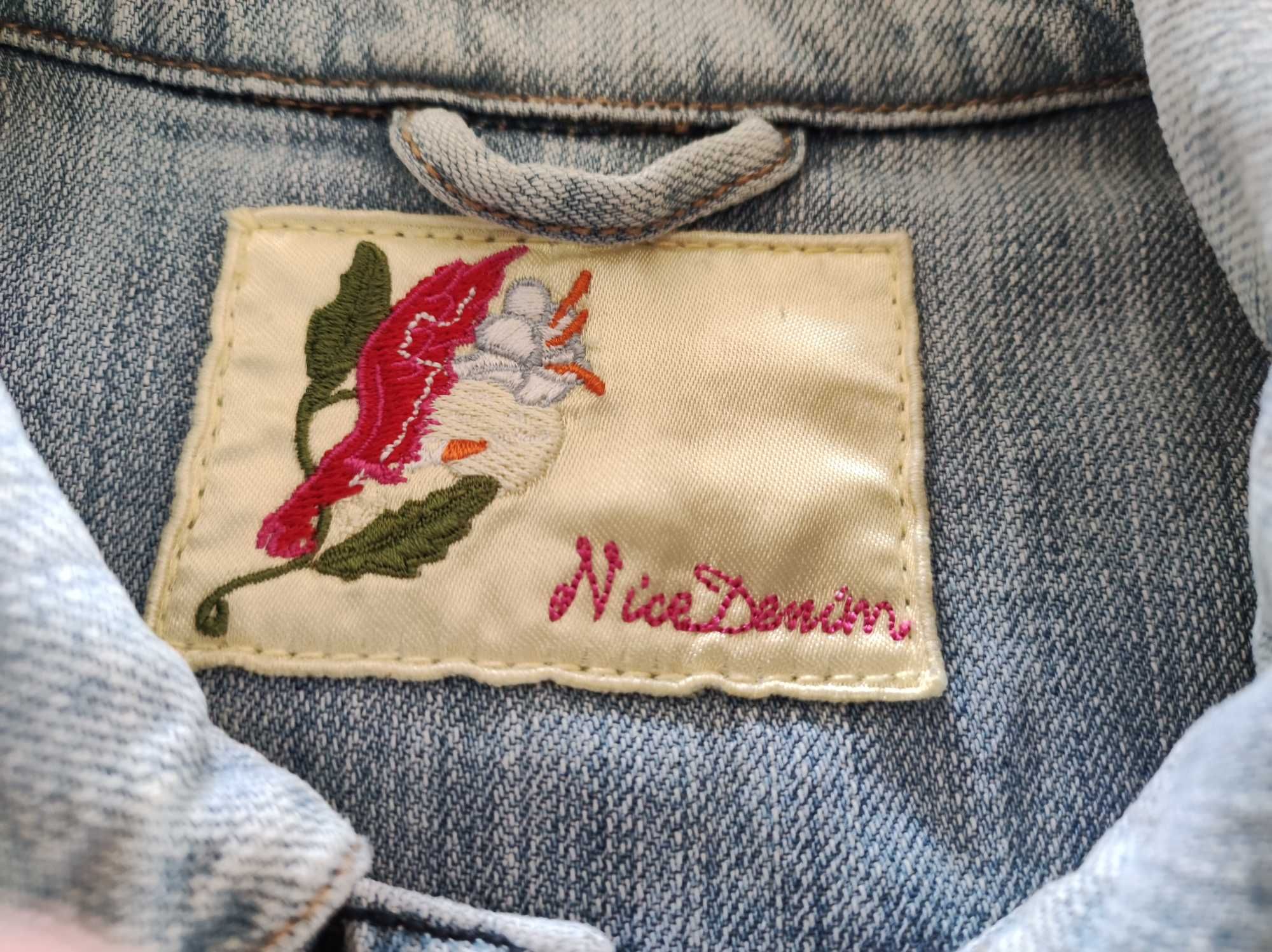 Katana - kurtka jeansowa Nice Denim jak nowa L/ XL.