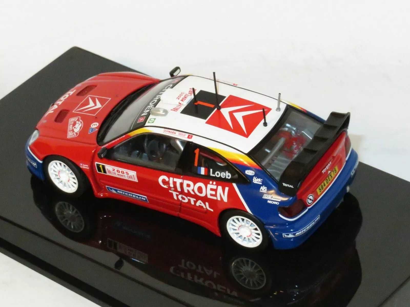 AUTOart 1:43 - Citroen Xsara WRC Vencedor Monte Carlo 2005