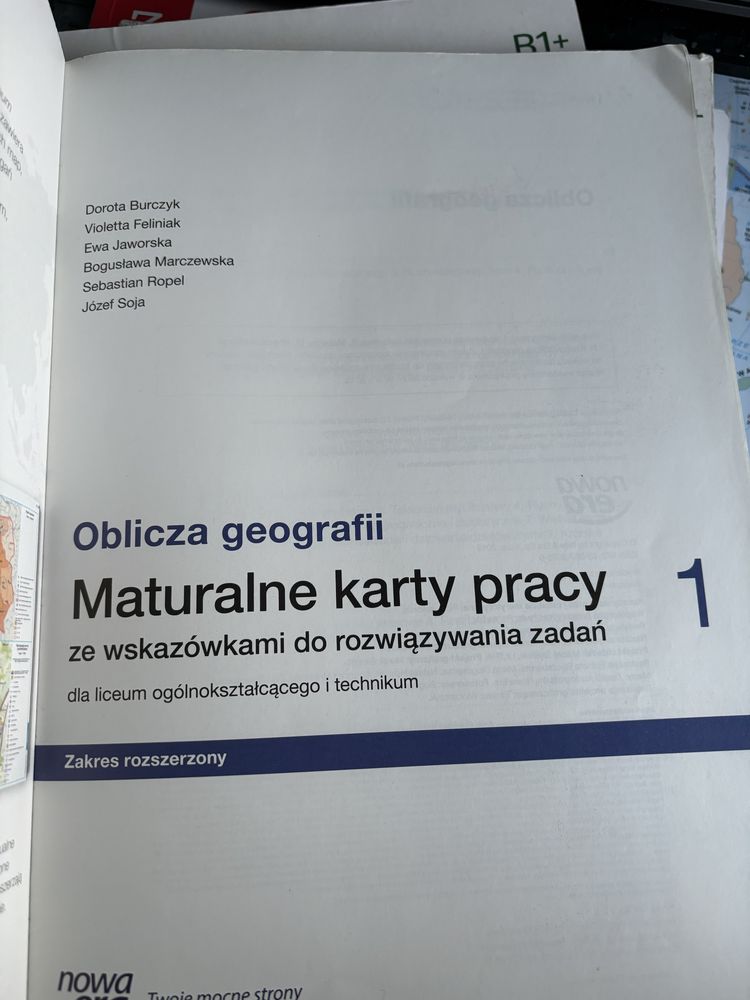 Maturalne Karty Pracy Geografia 1