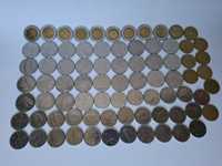 Włoskie liry , monety, różne nominały