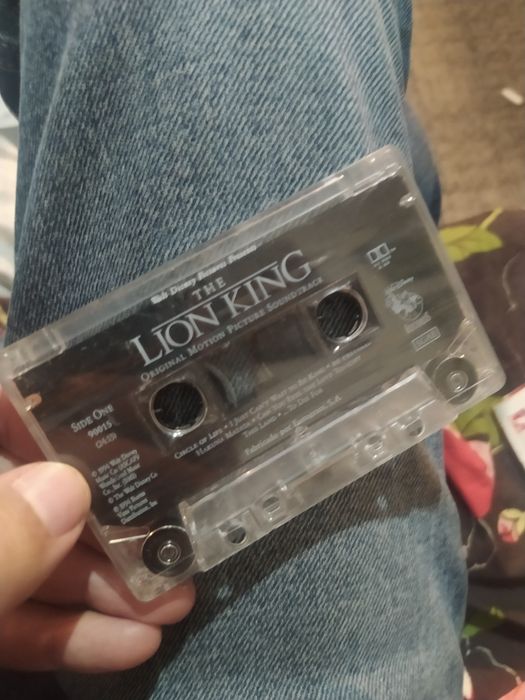 Rei leão Disney áudio cassete banda original do filme - portes grátis