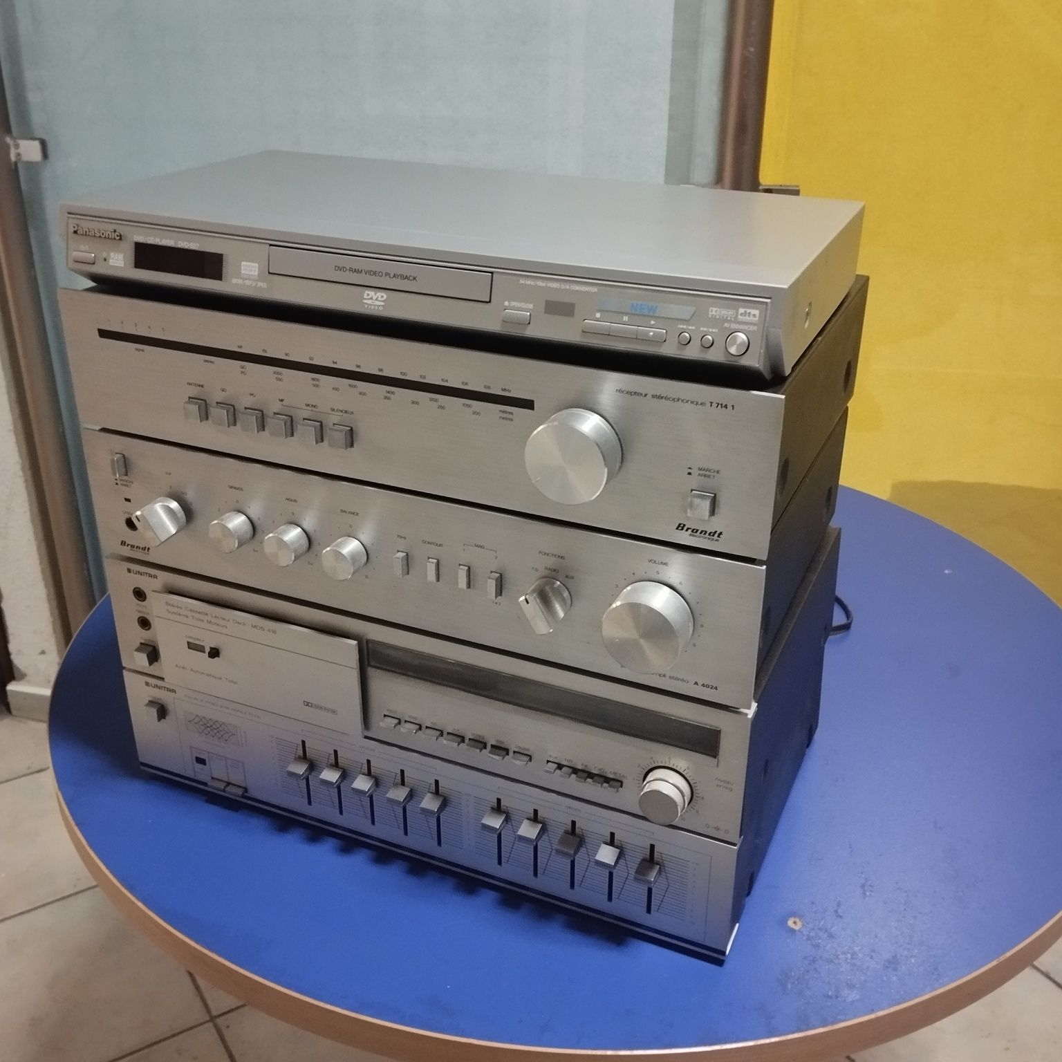 WIEŻA Eksport BRANDT - UNITRA - Diora + CD Player + Gwarancja 2 Lata.