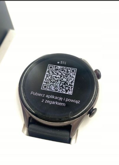 uszkodzony smartwatch amazfit gtr 3 pro czarny bluetooth 450 mah