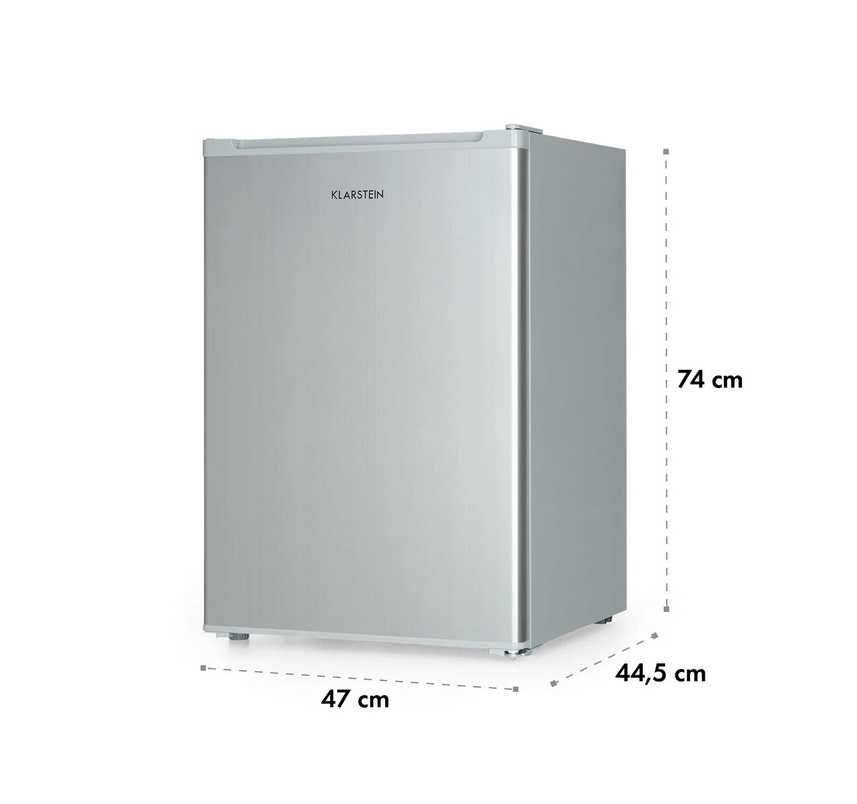 Lodówka srebrna 75L. Klarstein   G-887