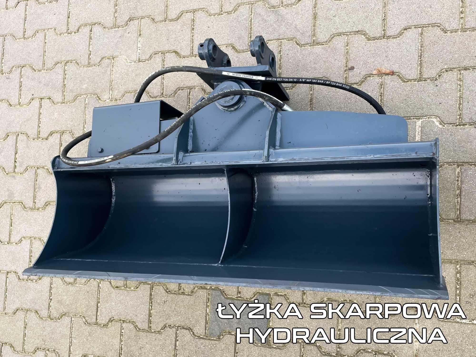 Minikoparka Koparka Łyżka Skarpowa Hydrauliczna  Raty Transport