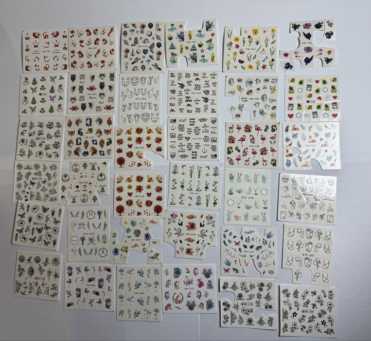 Наклейки для манікюру, наліпки на нігті