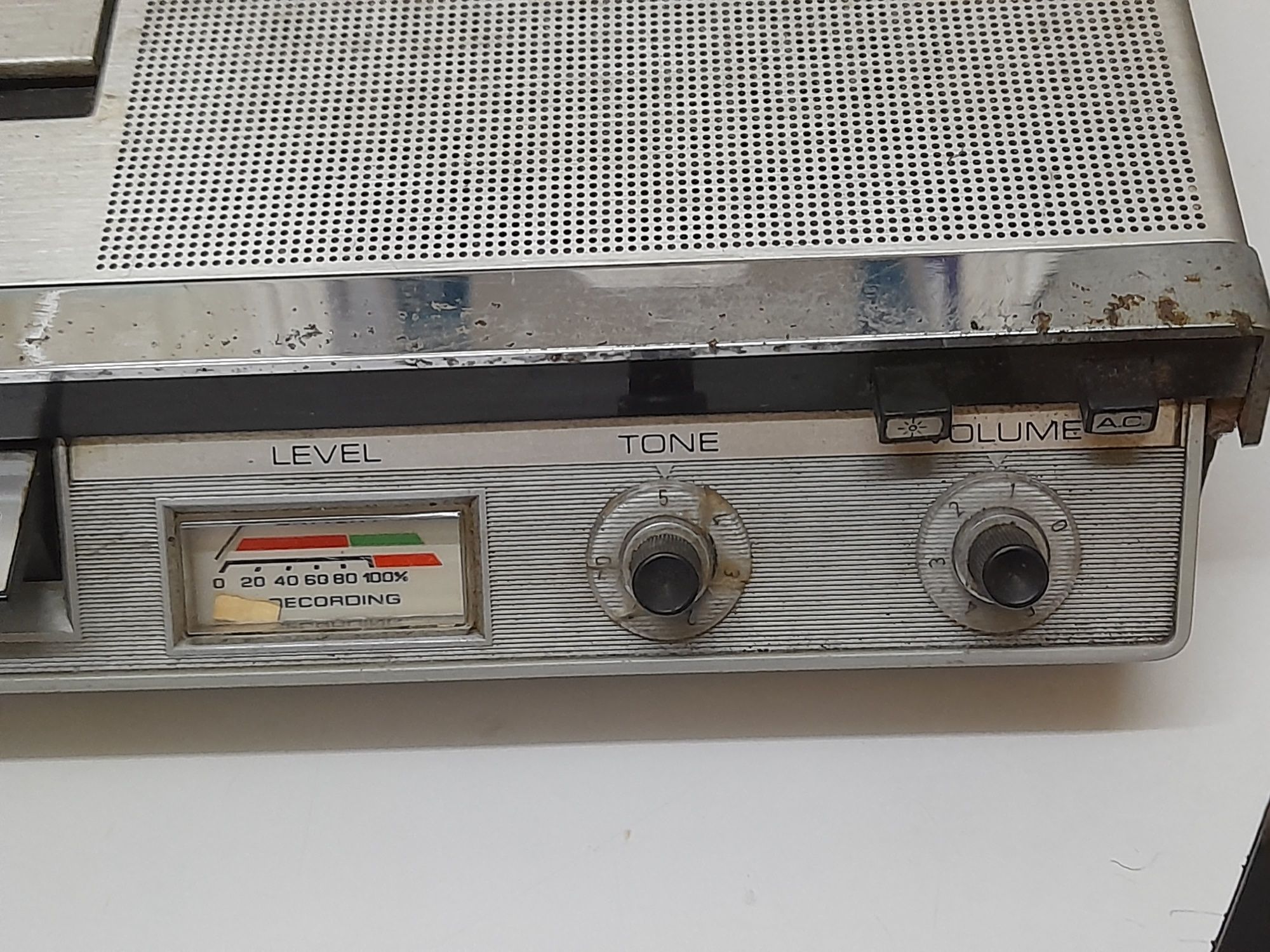 Gravador cassetes vintage Philips anos 70/80 com mala própria (raro)