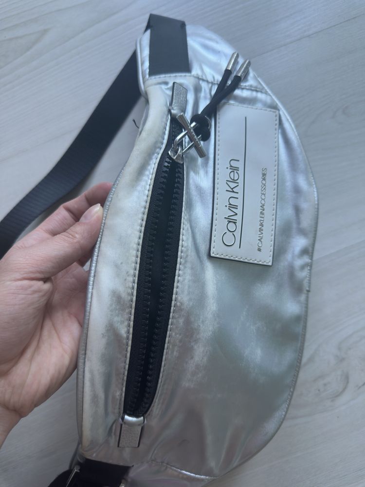 Nerka srebrna calvin klein