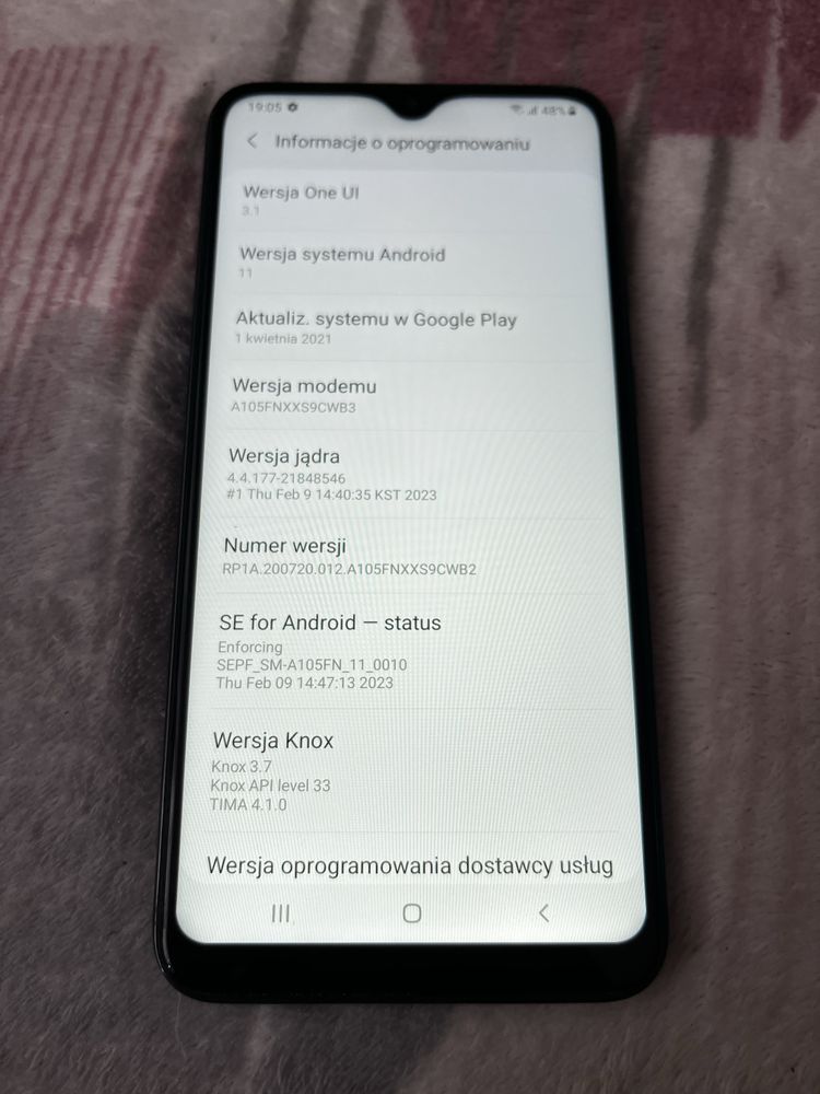 Samsung A10 fajny tel za małą kasę