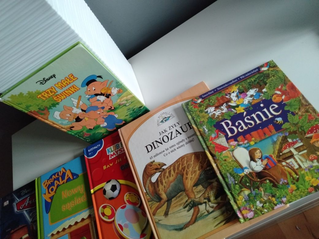 Książki, bajki dla dzieci 5 szt