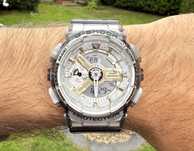 zegarek Casio G-Shock GMA-S110GS-8AER Skeleton Black Transparent