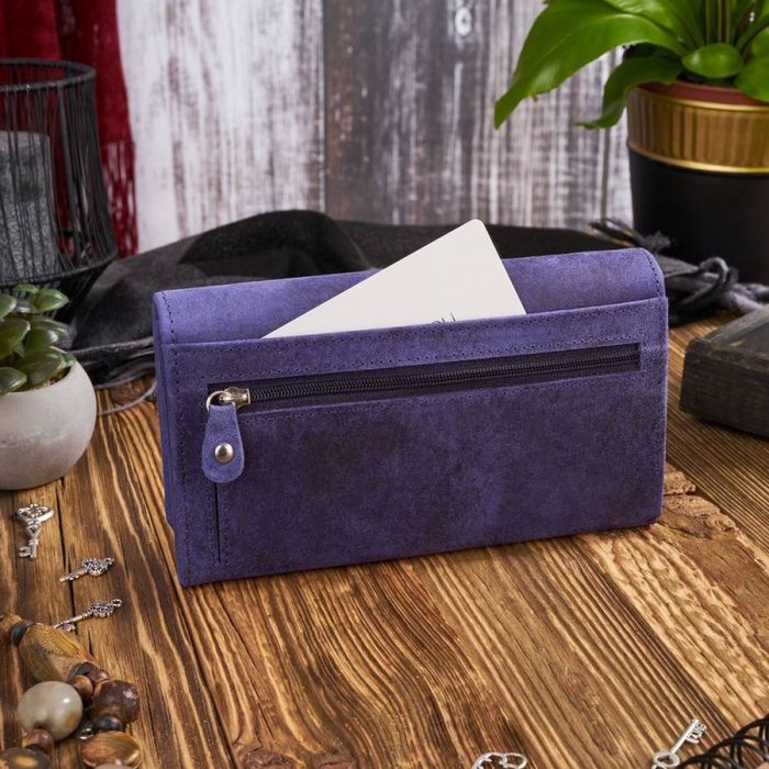 Zestaw prezentowy ZUP-36-DB portfel damski skórzany T-01 etui T-51