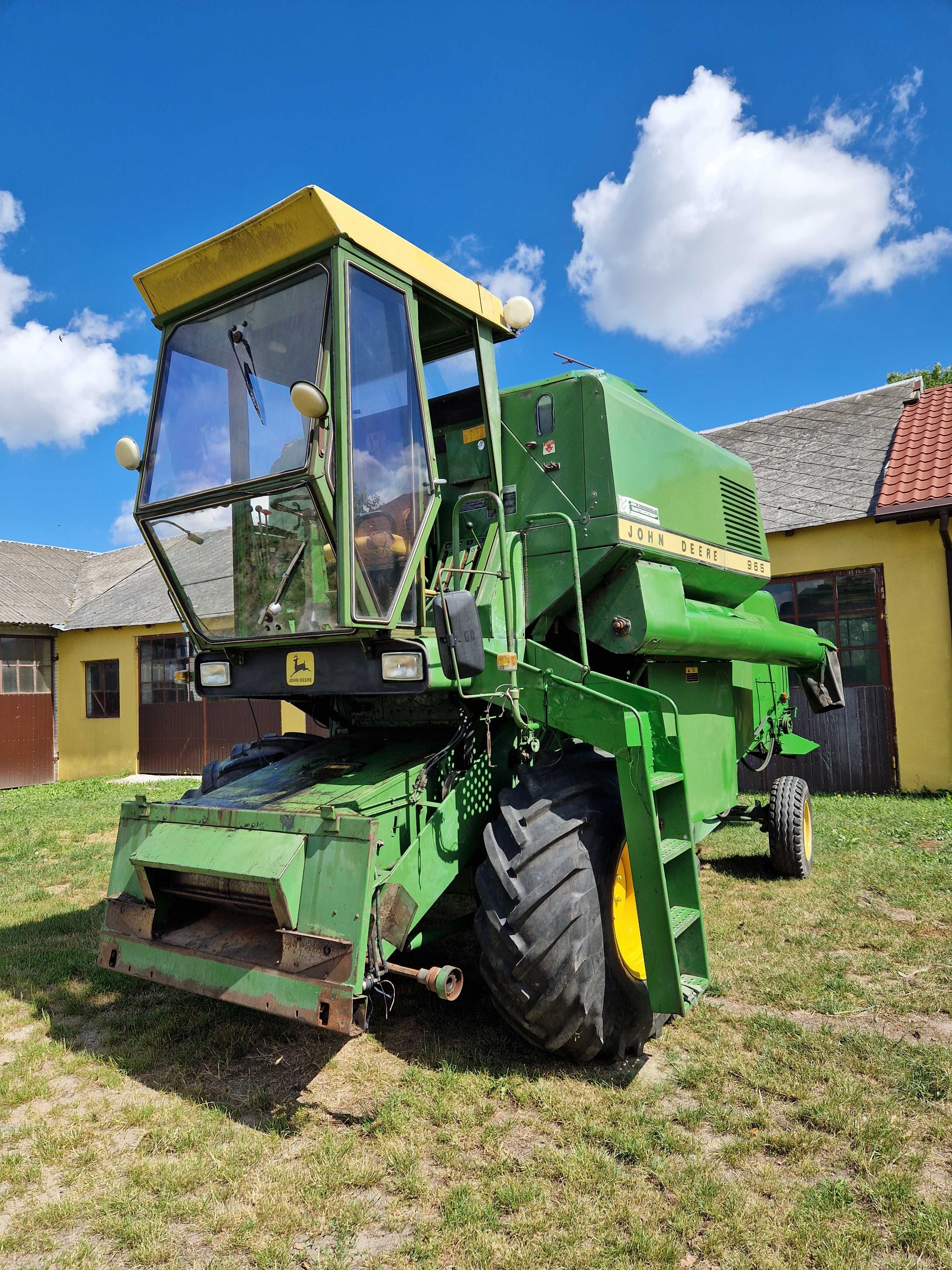 Kombajn zbożowy John Deere 965 sieczkarnia 975/ 1075/ 1085  Deutz Fahr