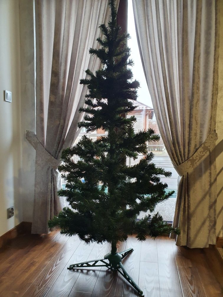 Choinka sztuczna 180 cm świerk gęsta