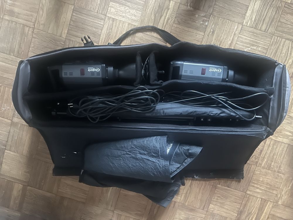 Lampy Bowens Gemini GM 500 - pełen zestaw