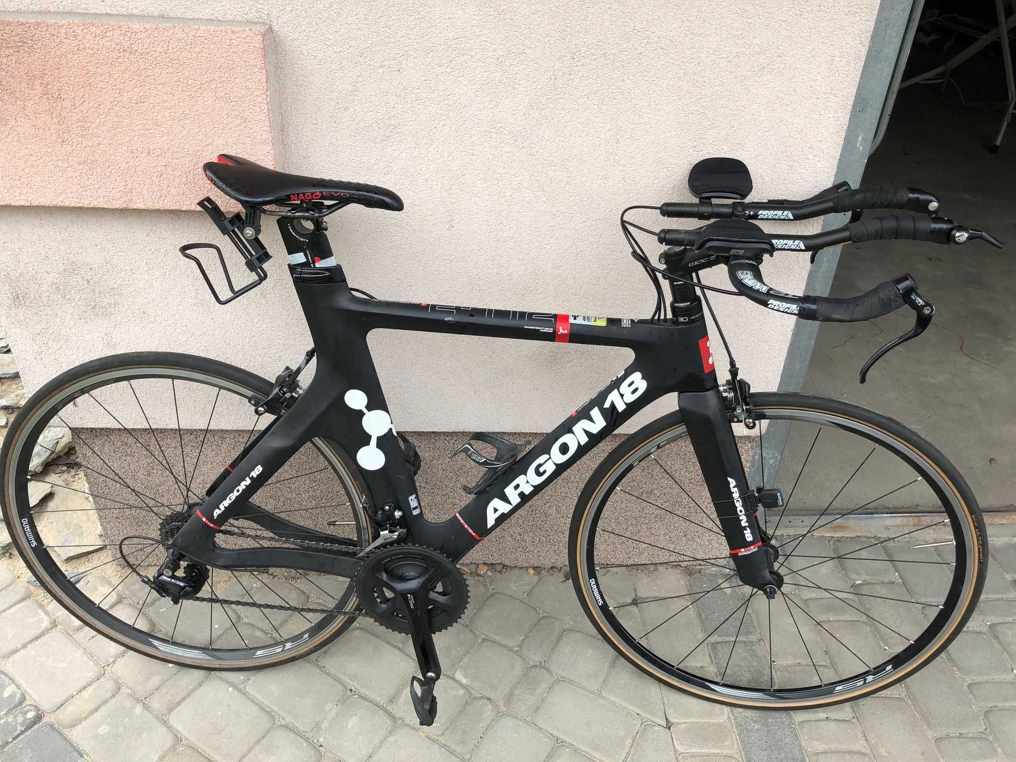 Okazja - Szosa Triathlon Argon 18 E-112 rozmiar M - full carbon