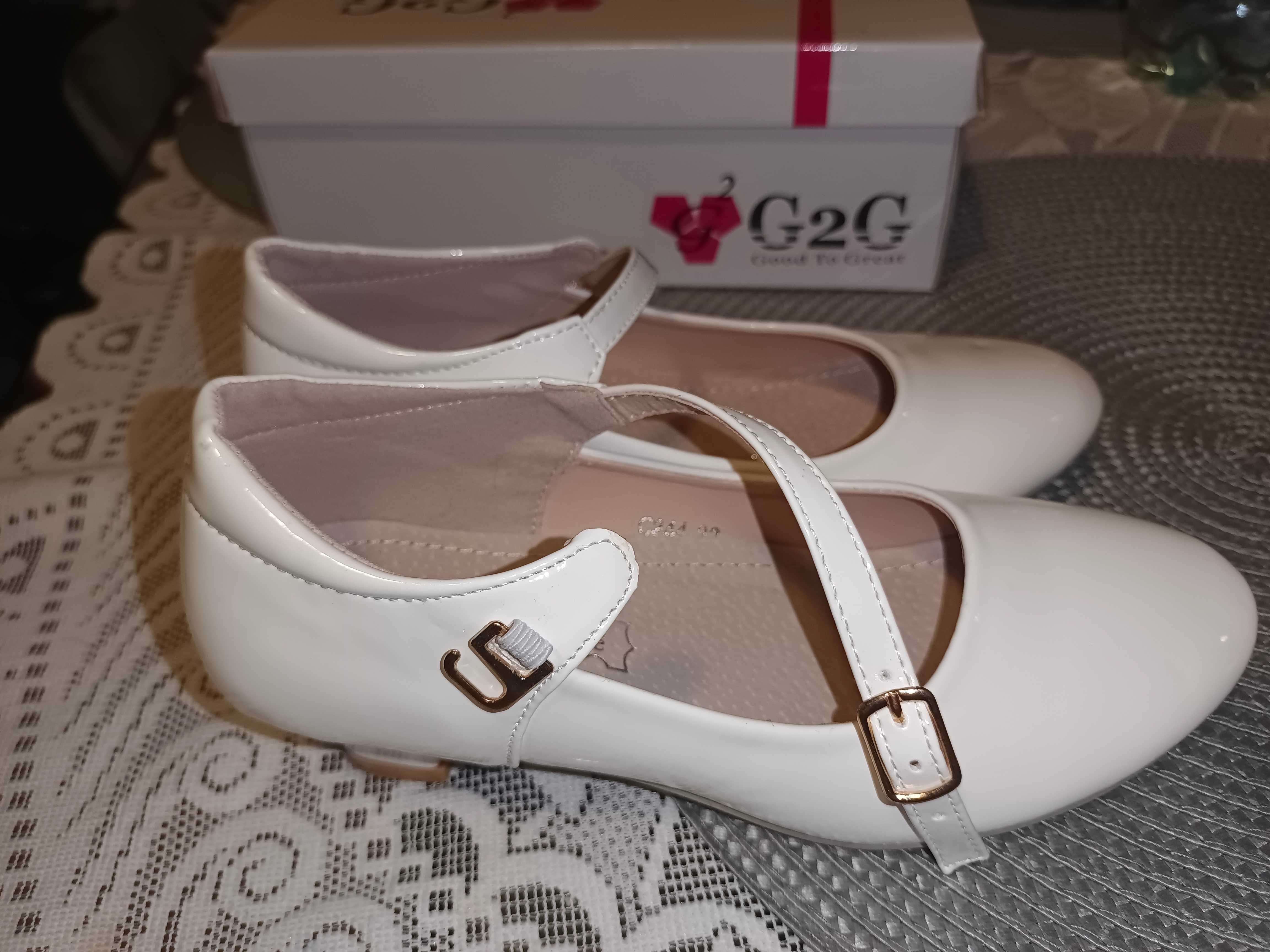 Białe buty eleganckie, Komunia i inne okazje