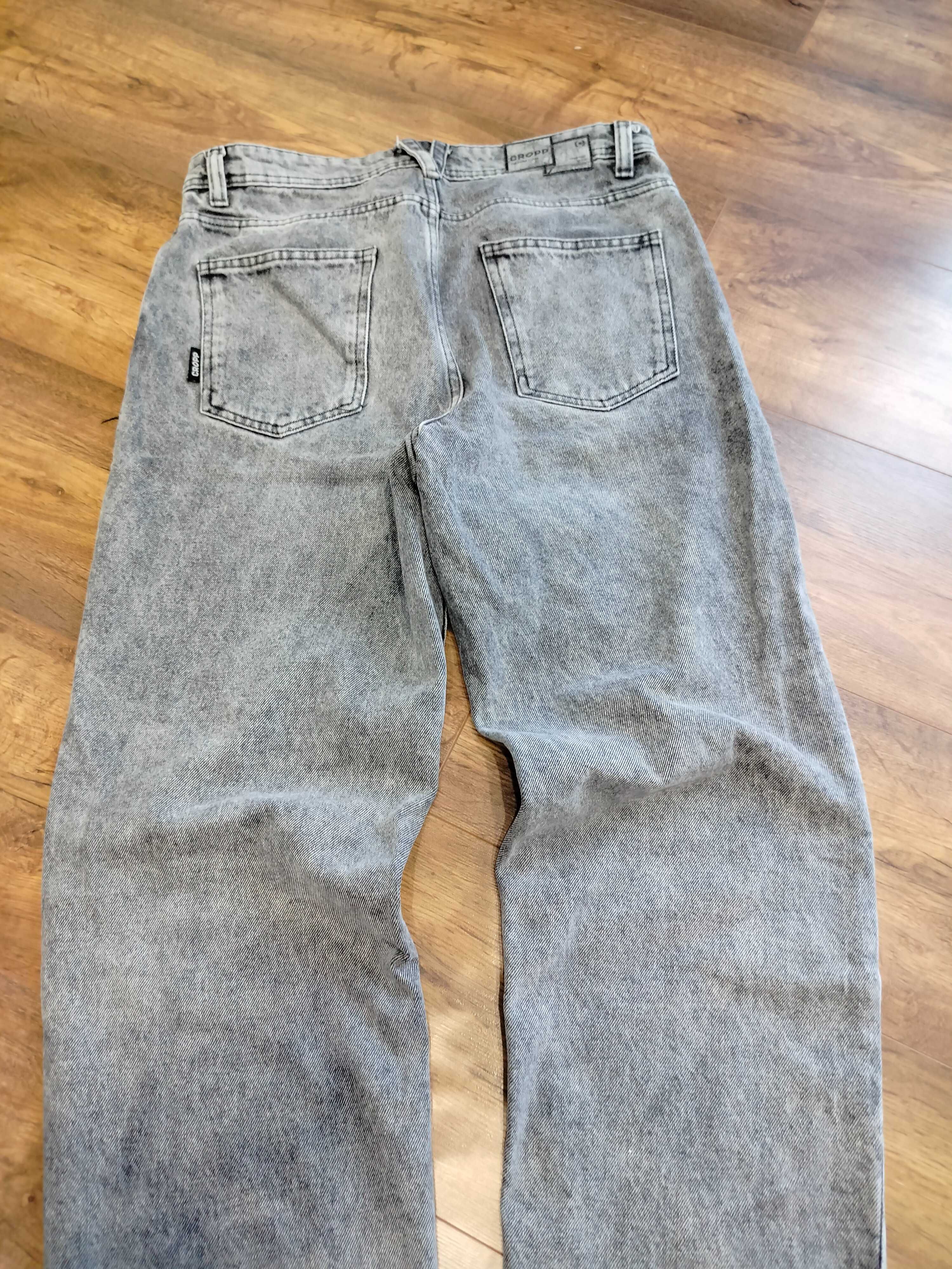 Spodnie jeans Cropp W28 L30 loose buggy szerokie nogawki