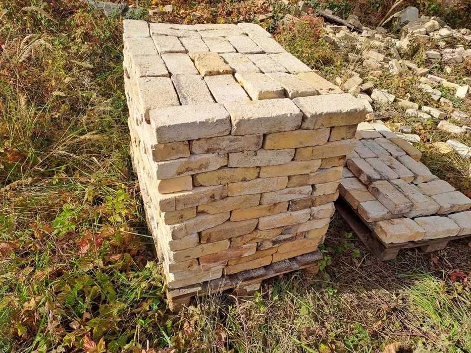 stara cegła, cegła z rozbiórki, cegła z odzysku 25x12x6,5 RF