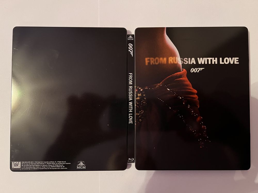 007 From Russia With Love Blu-Ray Steelbook + protektor