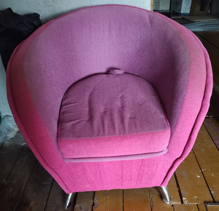 Fotele kolor różowy