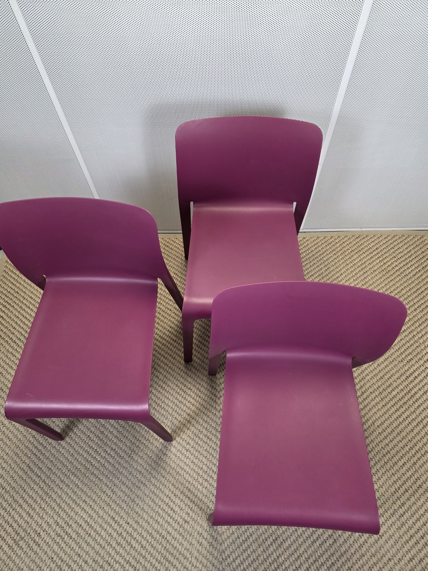Krzesła Magis First Stefano Giovannoni  rzadki kolor włoski design