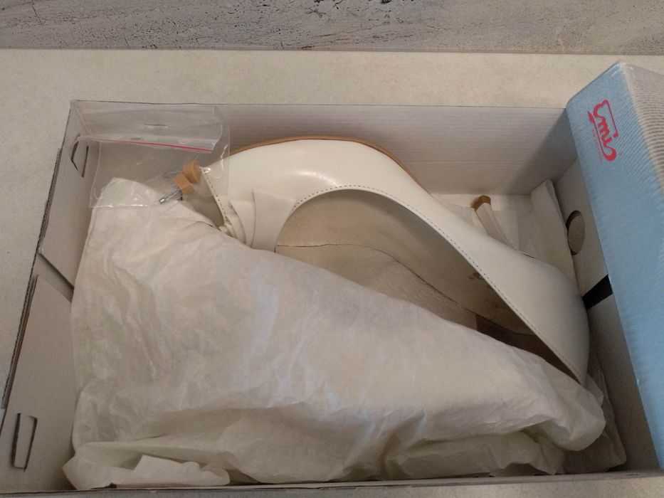 Skórzane buty ślubne EMIS