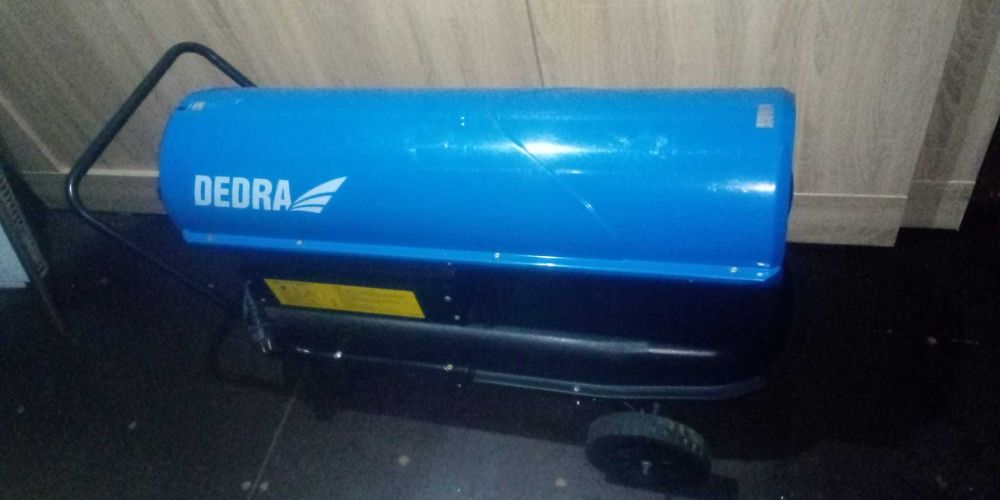 Używana nagrzewnica olejowa / diesel Dedra 50 kW– sprawna