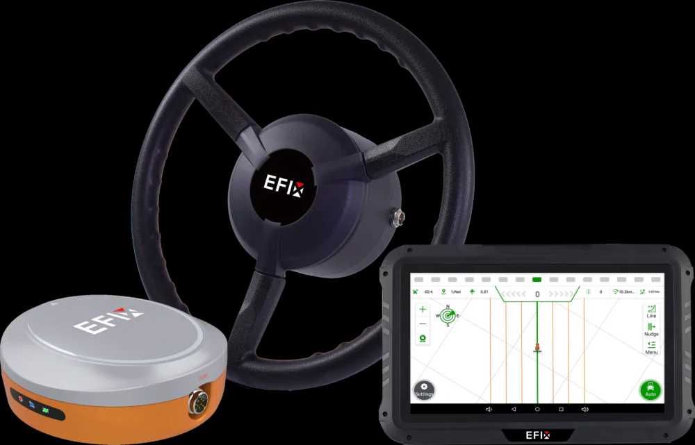 EFIX eSteer 10 System nawigacji dla ciągnika |Rolnictwo 4.0 precyzyjne