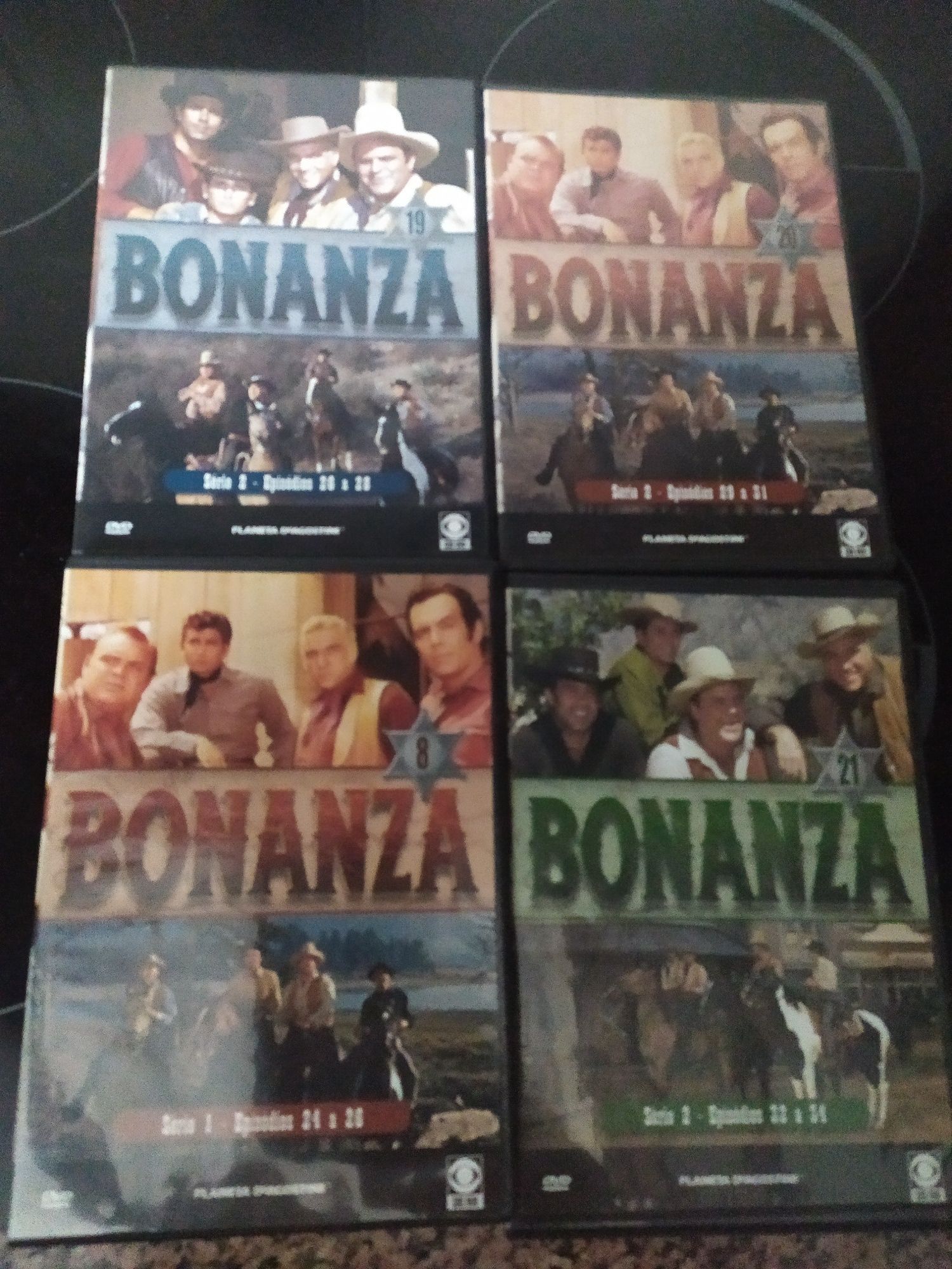 Filmes coleção Bonanza e filmes de Western