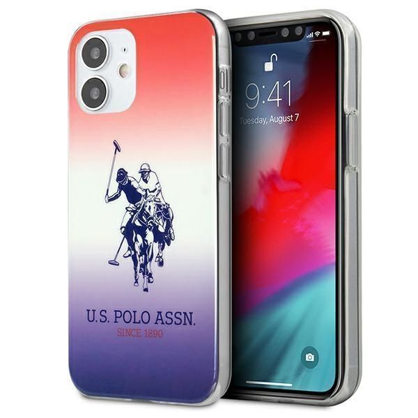 Etui U.S. Polo Assn. do iPhone 12 Mini, Kolekcja Gradient