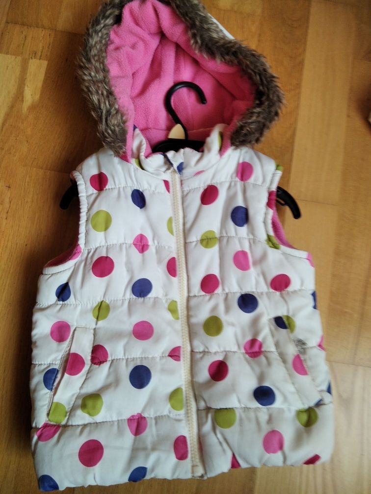 Bezrękawnik dziewczęcy / sukienki / legginsy