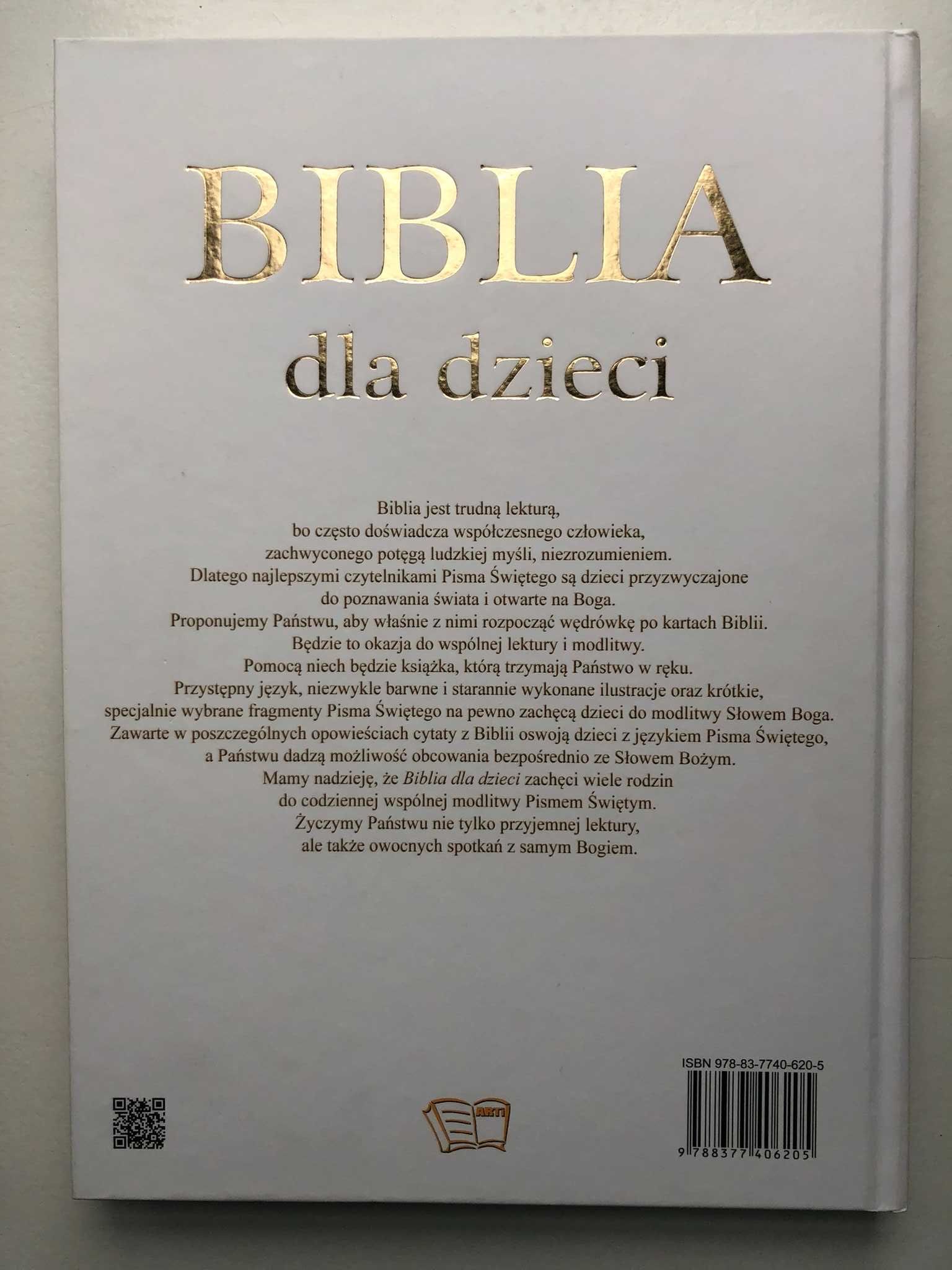 BIBLIA dla dzieci    Arti