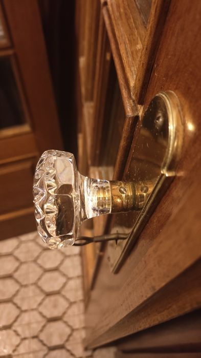 Puxadores maçanetas de vidro para portas