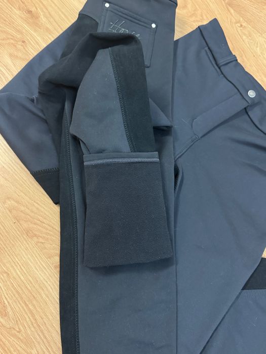 Ciepłe bryczesy jeździeckie dla dzieci Fouganza