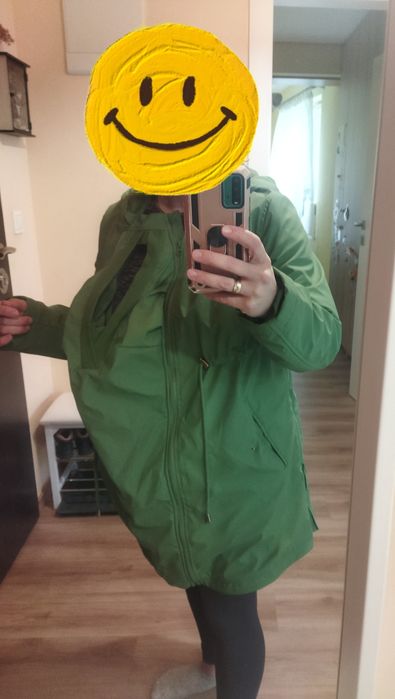 Kurtka ciążowa 40 L z wkładką niemowlęcą