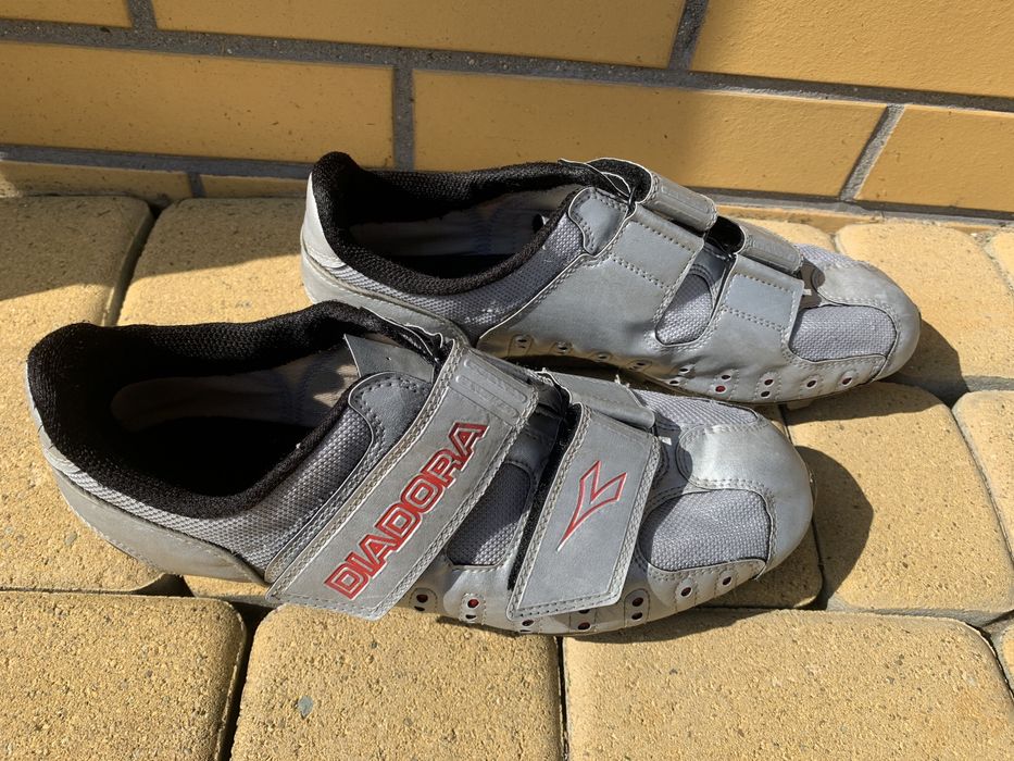 Buty na rower SPD Diadora z blokami Shimano roz. 43 wkladka 26.5 cm