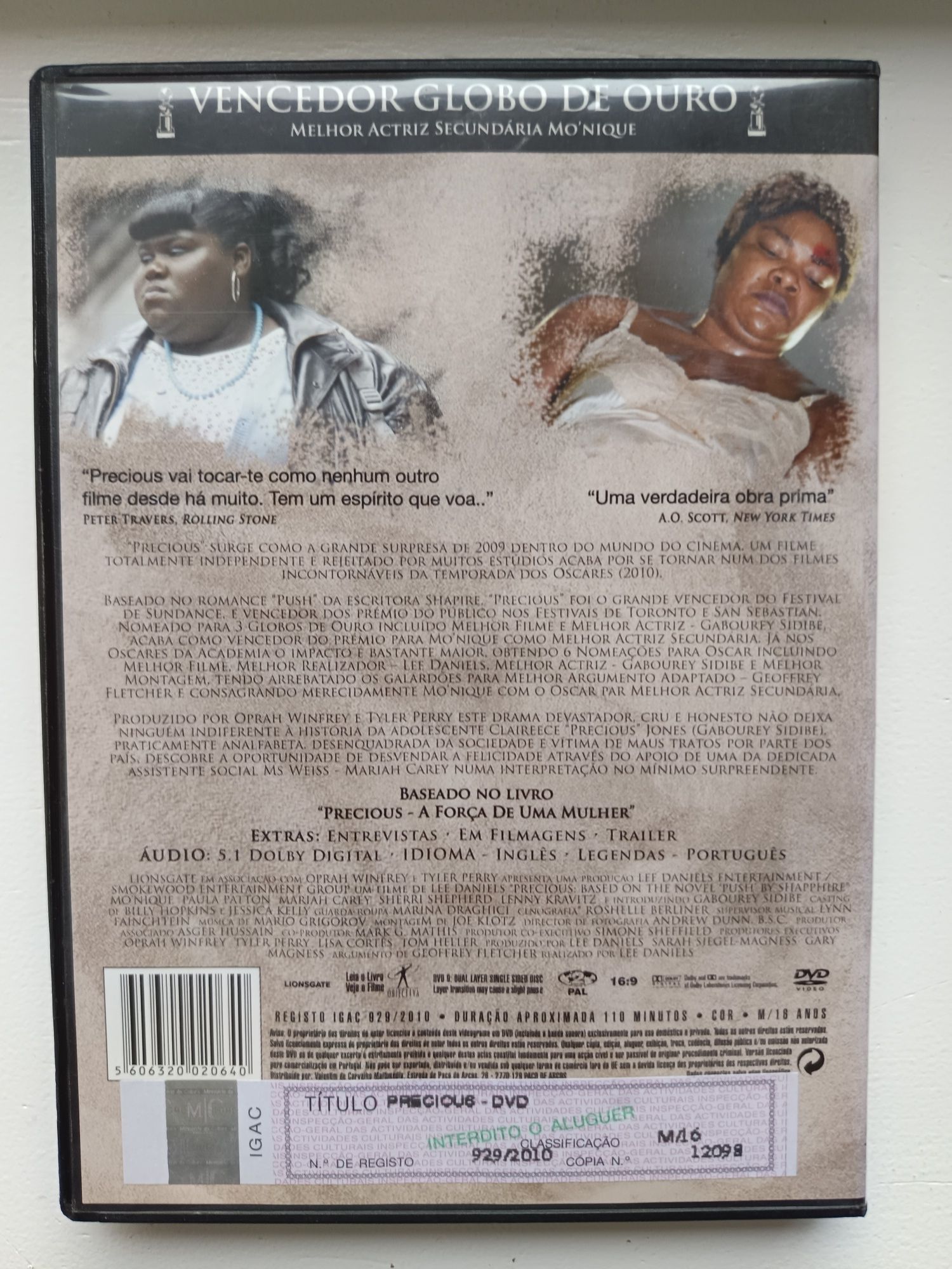DVD precious ( original)