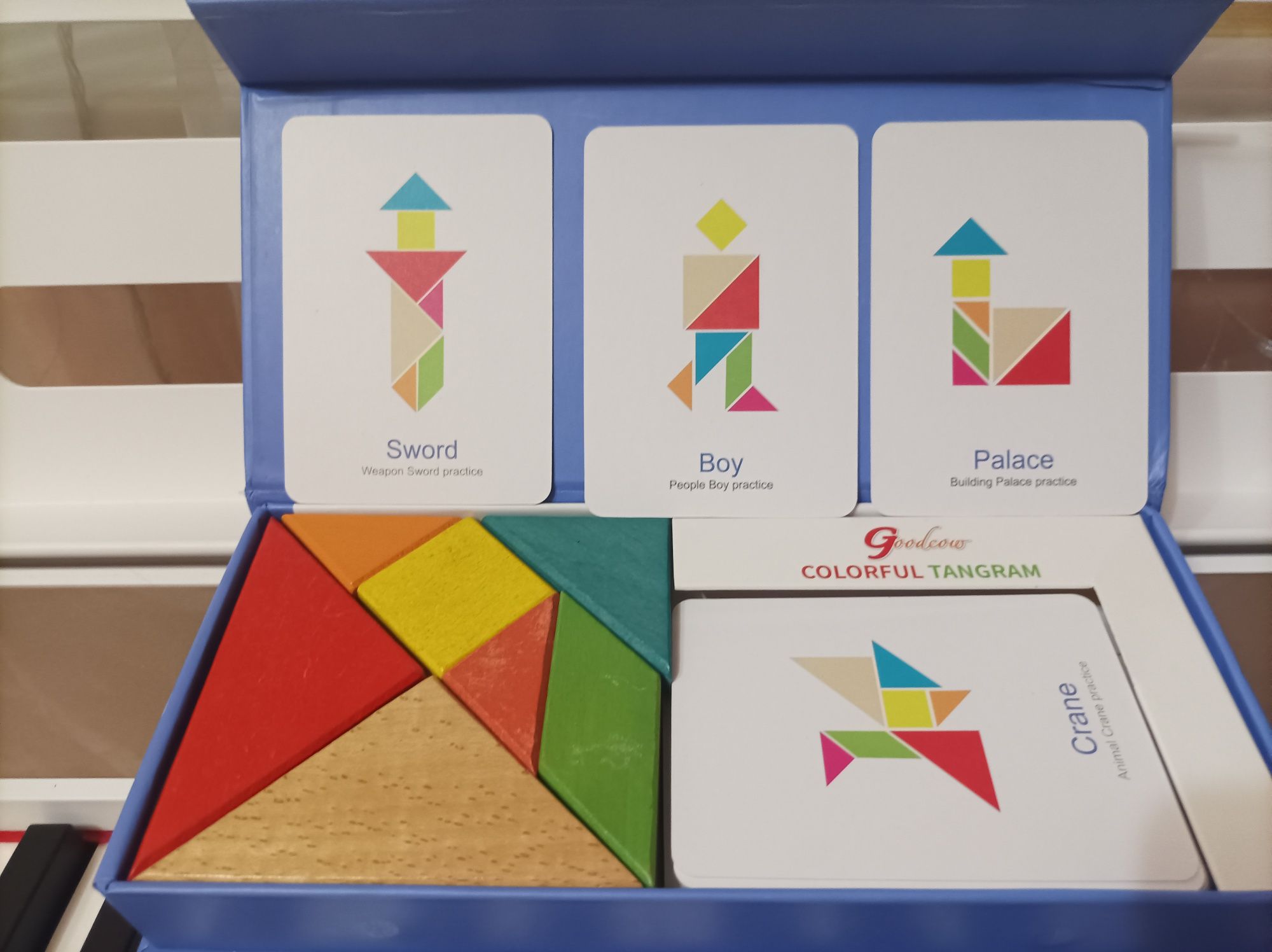 Розвиваюча іграшка, Colorful Tangram