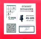 Struny C-dur do gitary basowej 45-105 BAS