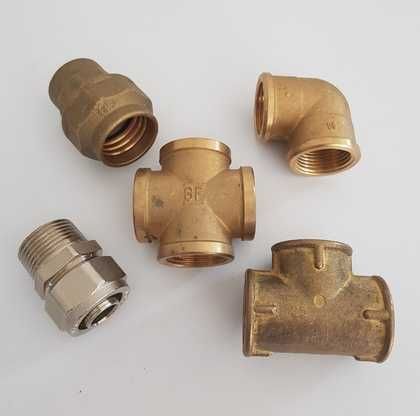 Колено/тройник/крестовина 1'' латунь General Fittings