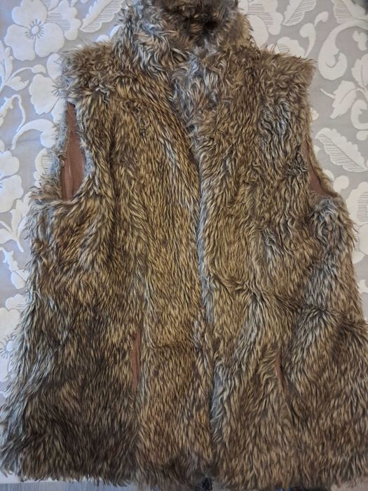 Colete com pelo mood