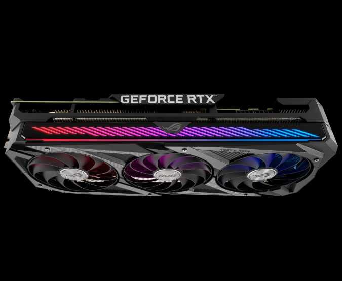Відеокарта ASUS RTX3060TI RoG Strix 8GB OC LHR v2 (ІДЕАЛ)