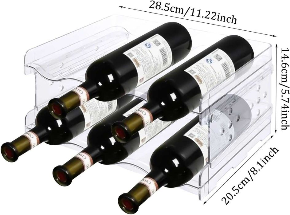Stojak na butelki na wino