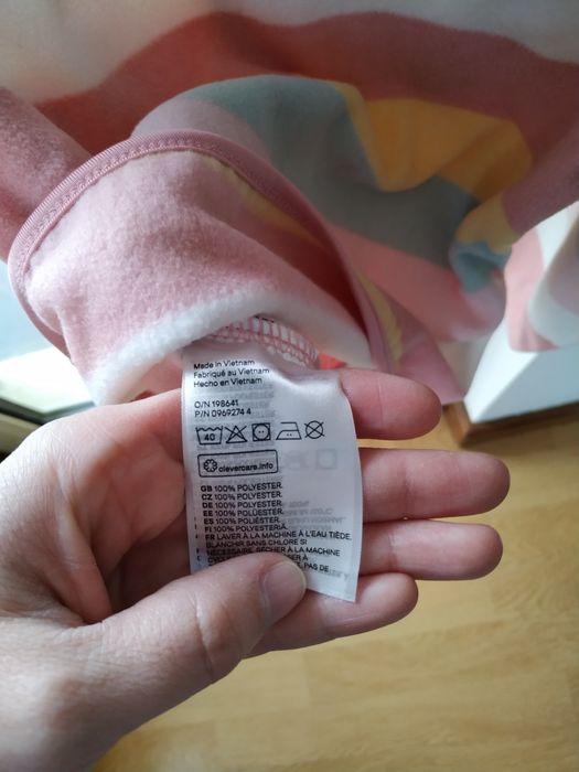 Casaco polar multicolorido da H&M