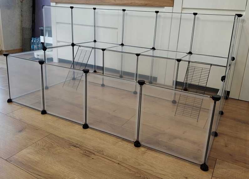 Klatka dla małych zwierząt królika chomika świnki kojec zagroda wybieg