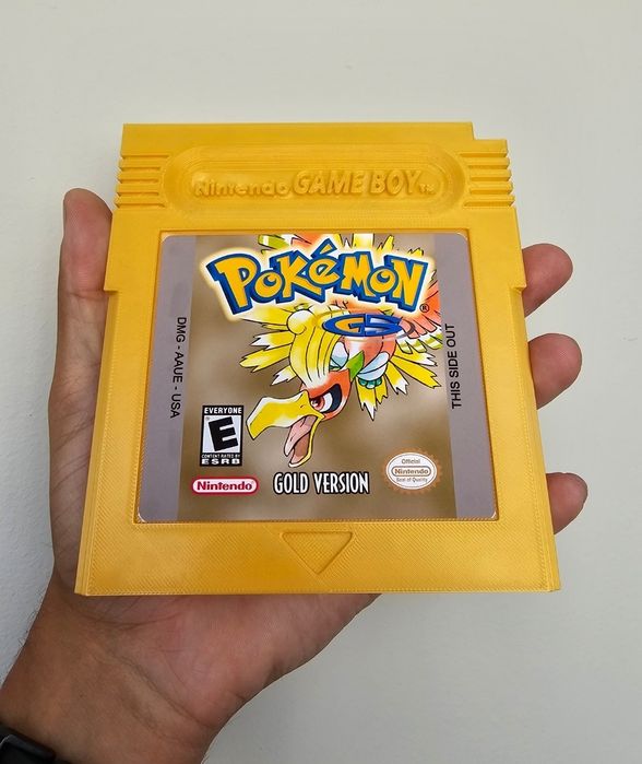Cartuchos Gameboy XL Pokémon Gold & Silver