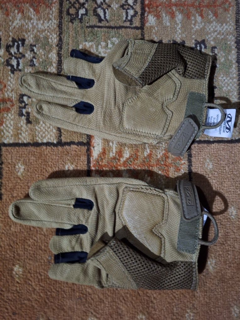 Rękawice taktyczne Mechanix Wear M-Pact Partial Finger Coyote