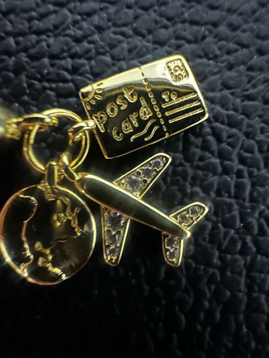 Charms samolot podróże list ziemia