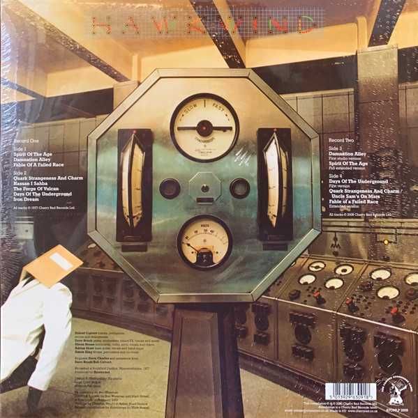 HAWKWIND- QUARK Strangeness And Charm-2LP -nowa , folia